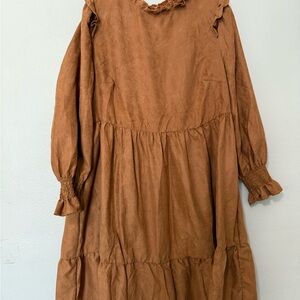 SHEIN Casual Brown Dress